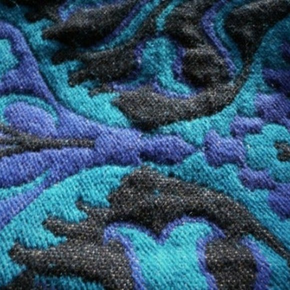 Antique Hand Woven Wool Table Runner Mantle Scarf - Picture 7 of 7